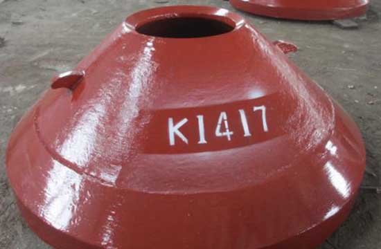 Tailor-made cone crusher concave for each customer